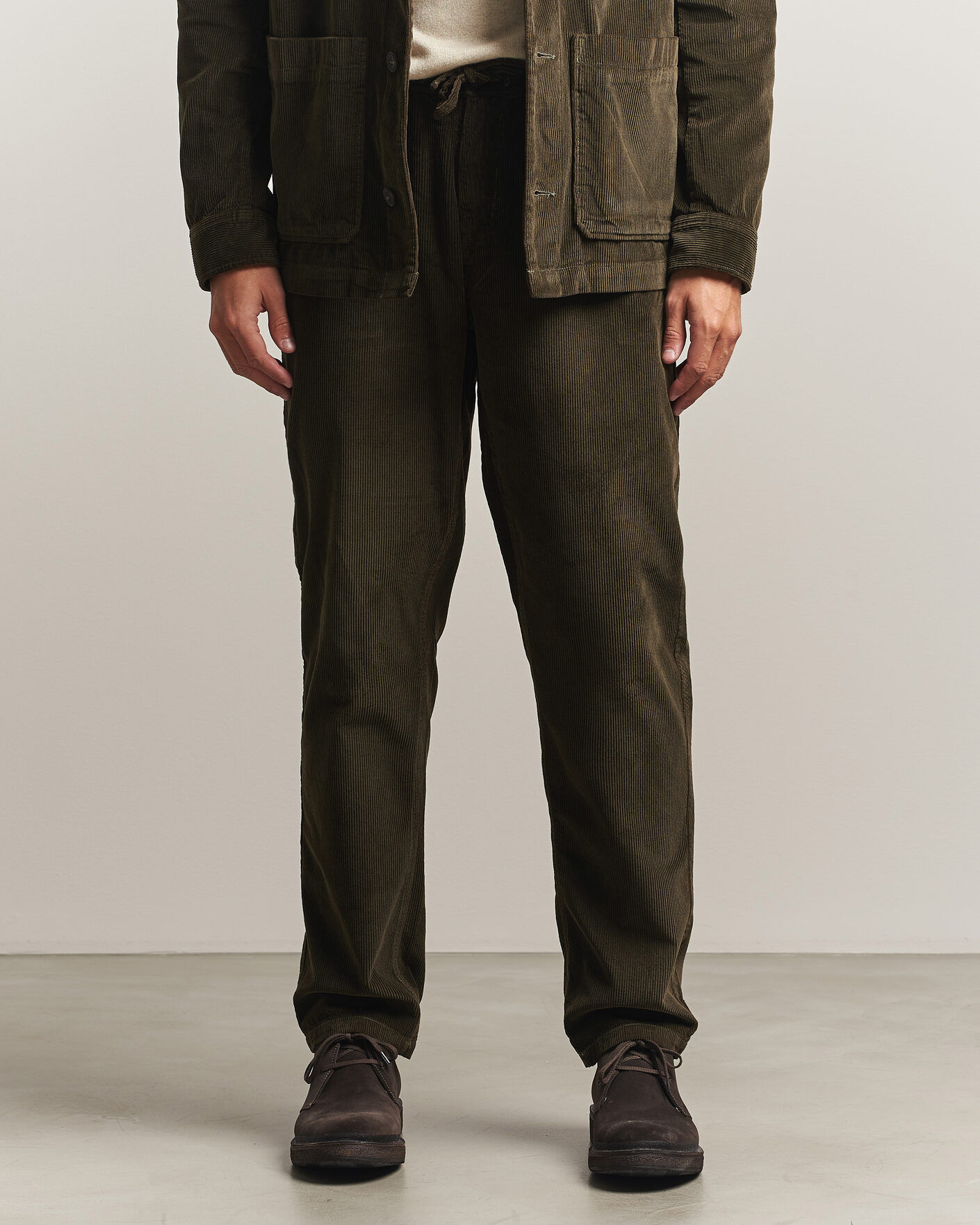 Morris Fenix Cord Trousers Olive men XL Grøn