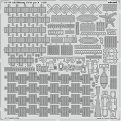 Eduard USS Midway CV-41 part 4 TRUMPETER