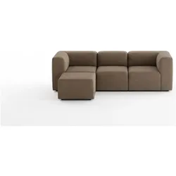 Ebuy24, Sofa + Bettsofa, Chaiselongsofa Cubic (Ecksofa)