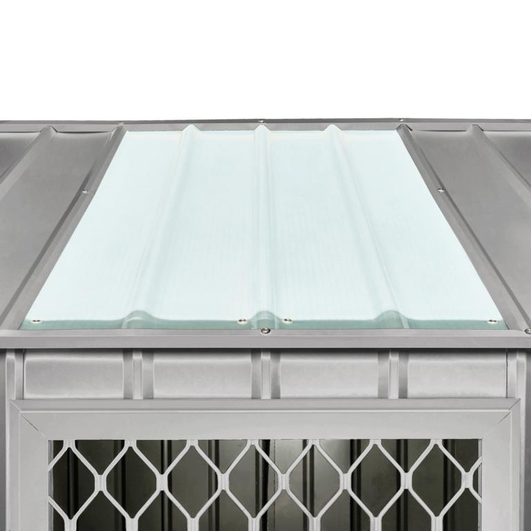EPHSCHMIDT--AKTIVBANK-- Seitenfenster 62x62 cm,silber metal.,Skillion,Lean To,Dream 16901194