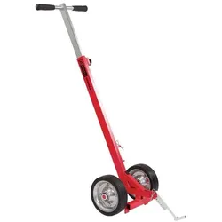 Nestle, Zubehör Türbeschlag, Kanaldeckelheber Länge 980-1480 mm fahrbar rot pulverbeschichtet
