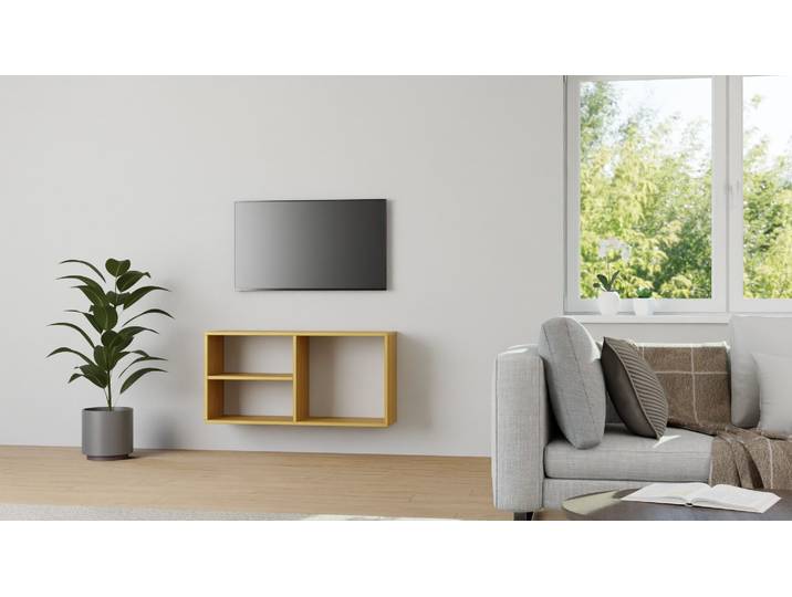 Kirsche Hängesideboard Kirsche (euro­päisch) Natur geölt