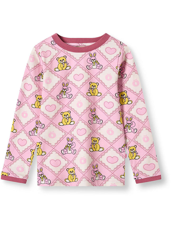 Småfolk Longsleeve "Elstar" in Rosa - 110/116