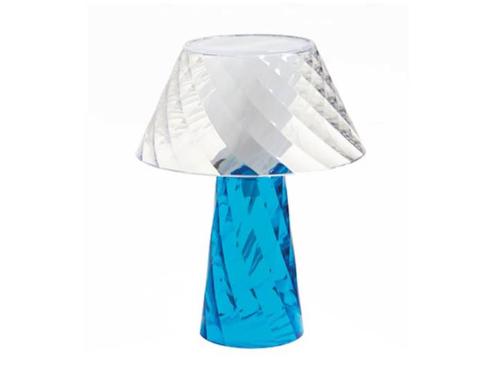 EMPORIUM lampe de table TATA à LED (Bleu ciel - Acrylique)