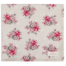 GreenGate Tischdecke Marie Beige 150x150cm, 150 x 150 cm