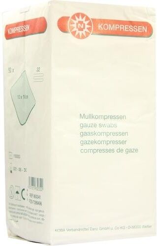 Mullkompressen 10x10 cm unsteril 32fach