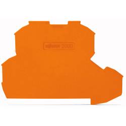 WAGO 2000-2292 Abschluss- und Trennplatte Orange 25 St.