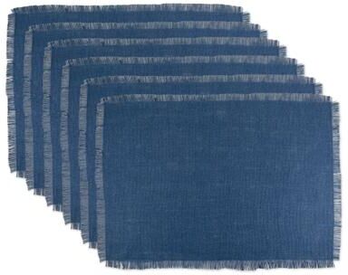 DII Design Imports Gray Jute Kitchen Placemat Set (Set of 6)