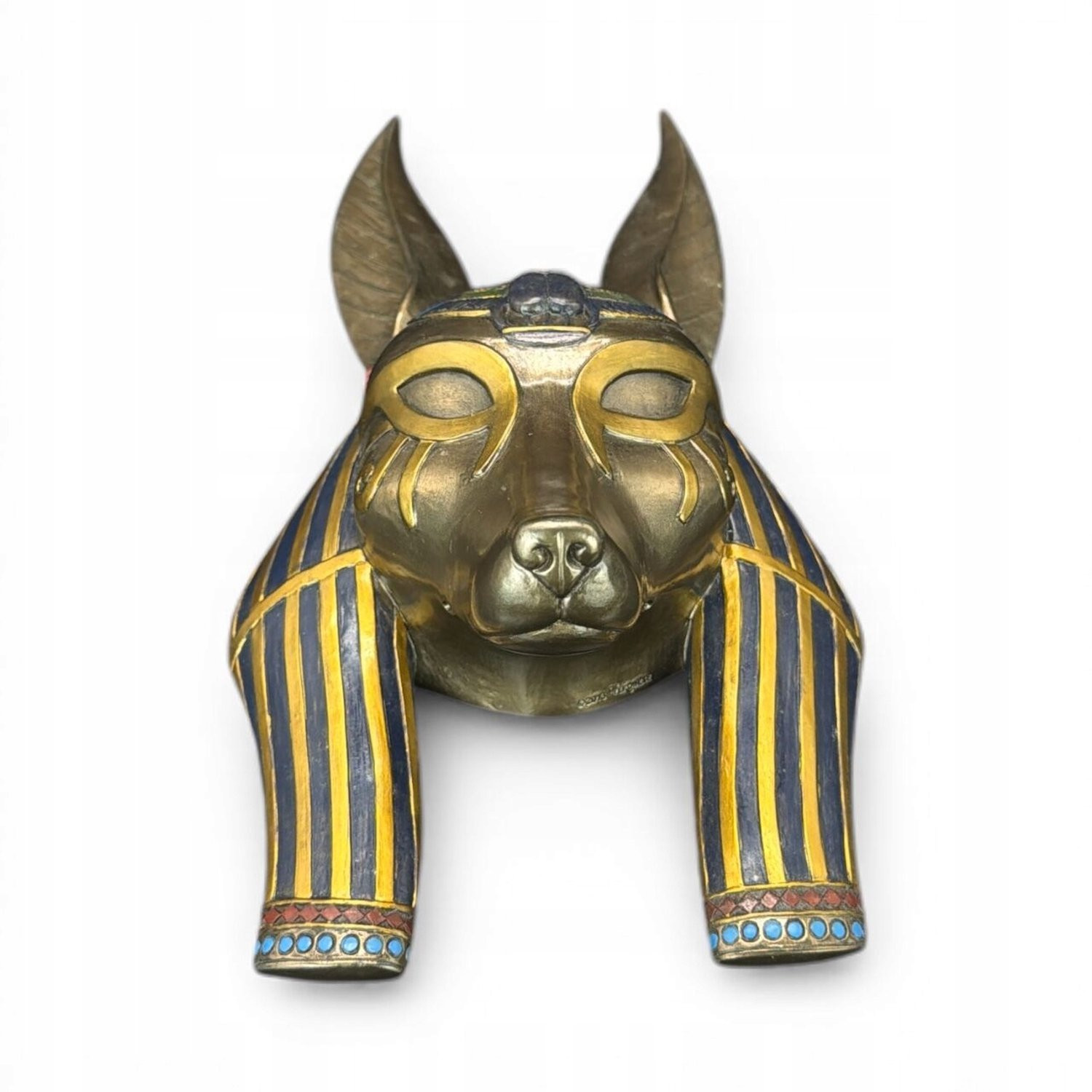 Merkloos Anubis Masker Egyptische God van de Dood Decoratie voor Volwassenen