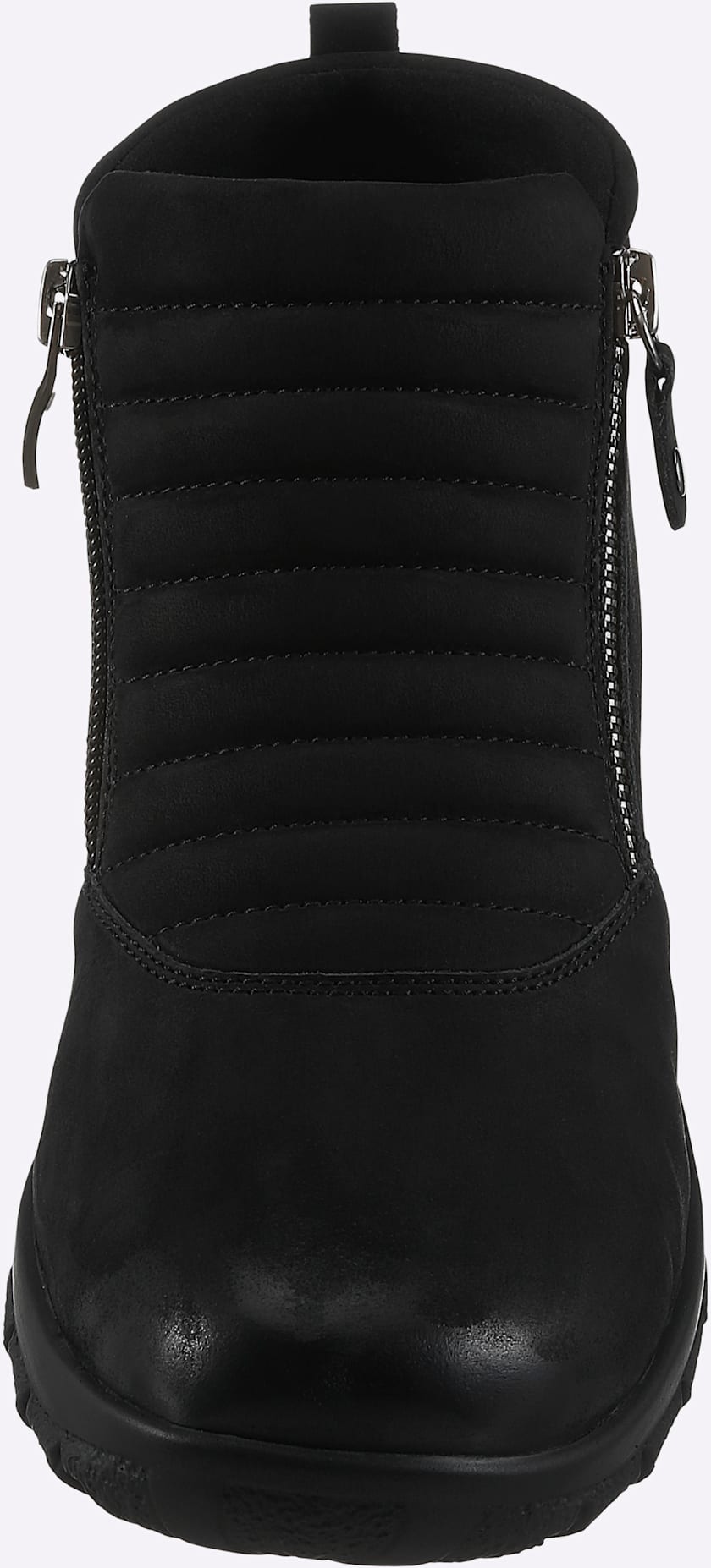 Stiefelette CAPRICE, Damen, Gr. 7, schwarz, Nubukleder, Schuhe Stiefelette