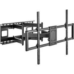 equip Wandhalterung (Wand, 120 kg, 60" - 120"), TV Wandhalterung, Schwarz