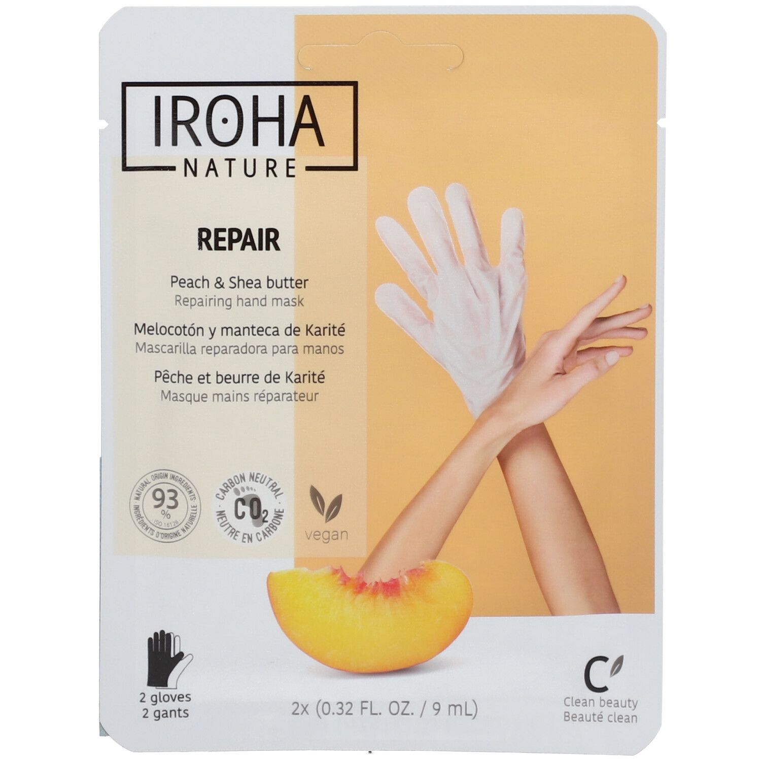 Iroha Gant Masq Reparateur X2 18 ml Handschuhe