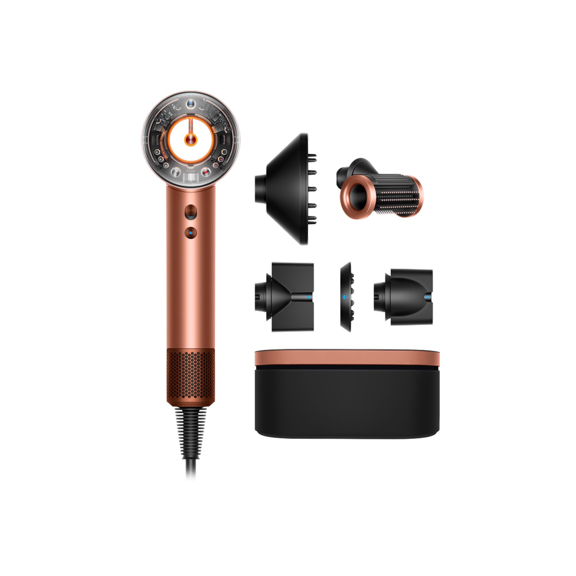 Dyson HD16 Supersonic Nural Geschenkedition Haartrockner 1600 W (Blau, Orange) 143644-01