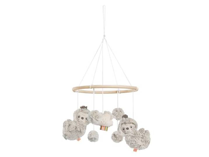 Fehn Holz-Mobile Faultier mit Stoff-Figuren für Babys