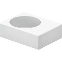 Duravit Design Classics Waschtisch Scola 0684600000 61,5 x 46 cm, Weiß Hochglanz, Becken links