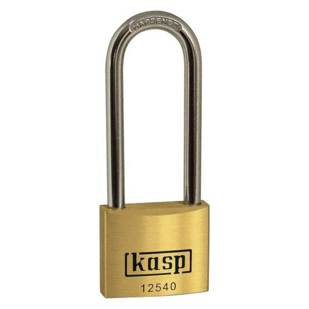 Kasp Messingschloss Premium, 40 mm, hoher Bügel (K12540L63D)