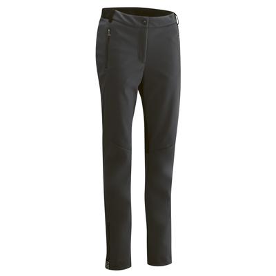 Fahrradhose GONSO "Villette", Damen, Gr. 40, Normalgrößen, schwarz, 100% Polyester, Hosen Fahrradhose, Wasserabweisend, strapazierfähig, atmungsaktiv