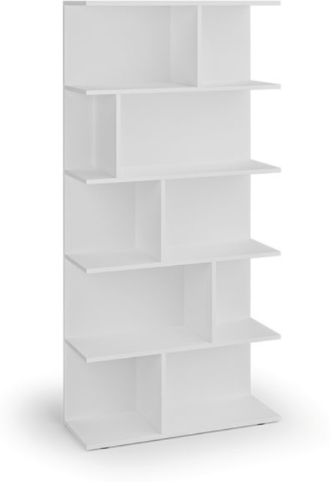 B2B Partner Bücherregal CASCADE, 1766 x 800 x 300 mm, weiß