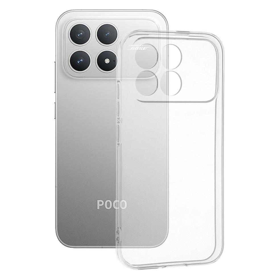 Techsuit - Clear Silicone - Xiaomi Poco F8 Pro - Transparent (Xiaomi Poco F8 Pro) (65403580)