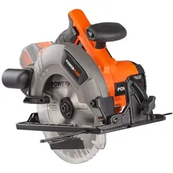 VARO POWDP25260 Powerplus Handkreissäge bürstenlos 40V Ø190mm mit Sägeblatt ohne Batterie und Ladegerät