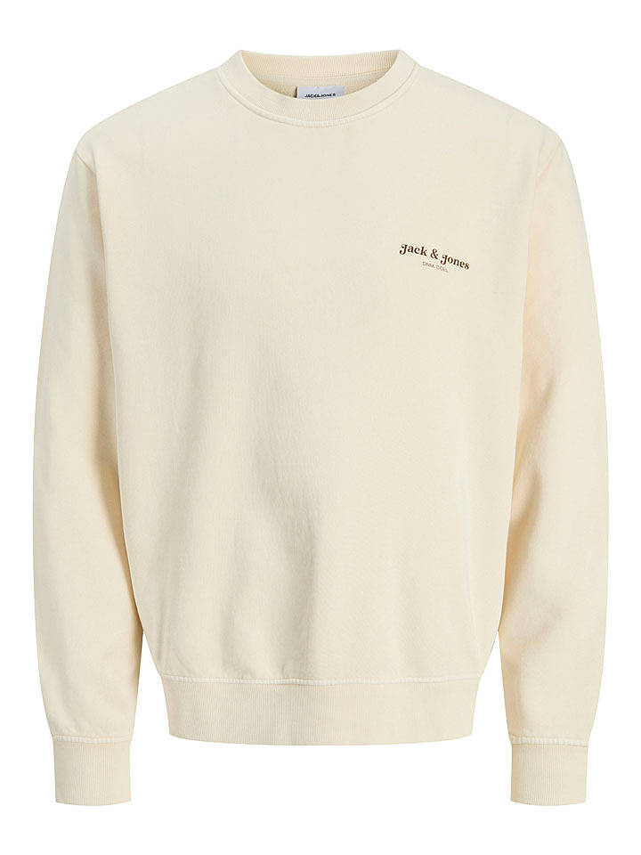 Jack & Jones Sweatshirt "Dover" in Creme - S