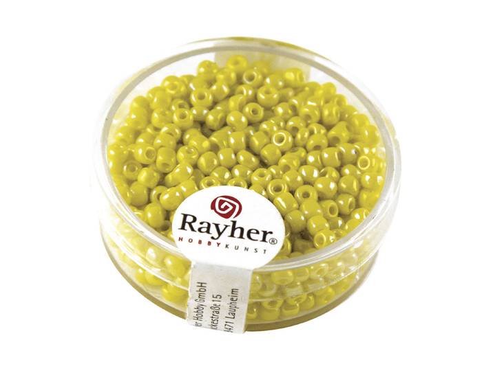 Rayher Rocailles Opak-Gelüstert 2.6 mm 17 g