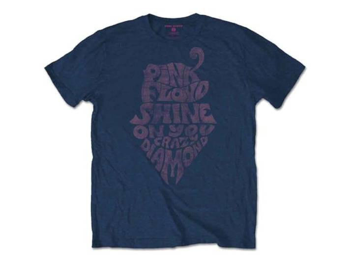 Pink Floyd Heren Tshirt -XXL- SOYCD Vintage Blauw