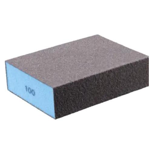 Pferd 44697651 Wasserfester Schleifschwamm 69x98x26 mm A100 vierseitig für (100) (44697651)