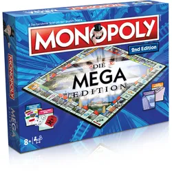 Monopoly Mega 2nd Edition Gesellschaftsspiel Brettspiel Spiel Auflage