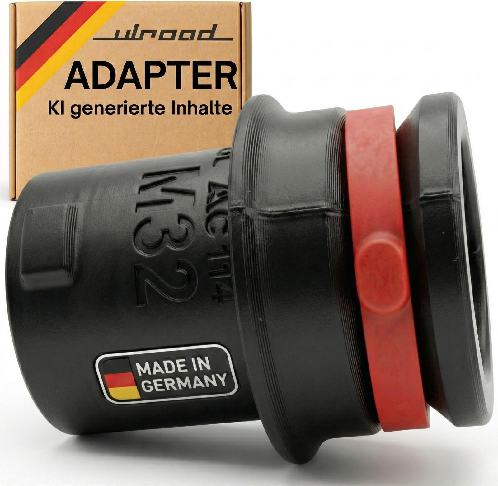 Dripio Stofzuigeradapter C35 voor Bosch Click & Clean, M32, zwart
