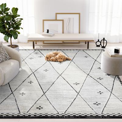 Abani Rugs Abani Viva VIV150A Cream Grey Farmhouse Area Rug
