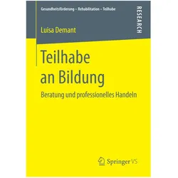 Teilhabe an Bildung, Fachbücher von Luisa Demant