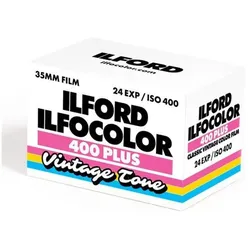 Ilford 1 Ilfocolor 400+ 135/24 vintage tone, Analogfilm, Mehrfarbig