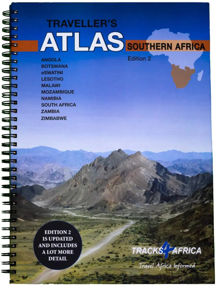 Atlas de voyage - Afrique Australe   Tracks4Africa