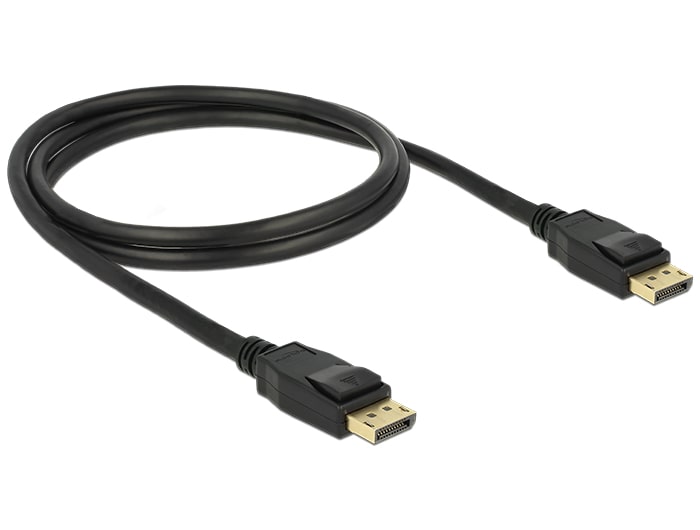 Delock Kabel DisplayPort 1.2 Stecker DisplayPort Stecker 4K 1 m