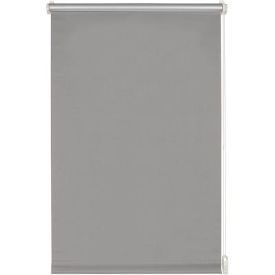Seitenzugrollo GARDINIA "EASYFIX Rollo Thermo ENERGIESPAREND", grau, B:85cm H:150cm, Polyester, Rollos, Seitenzugrollo, abdunkelnd mit Thermobeschichtung