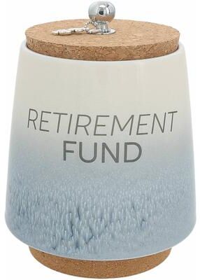 "Pavilion Retirement Ceramic Savings Bank - 6.5"""