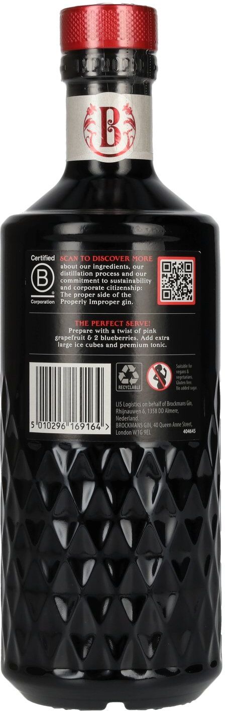 Brockmans Gin Brockmans Intensely Smooth GIN 40% Vol. 0,7l