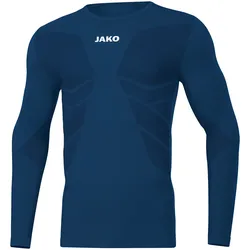 Jako Longsleeve Comfort Recycelt navy XL