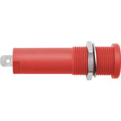 Schützinger DI HSEB 3125 L Ni / RT Hochspannungs-Sicherheits-Einbaubuchse Rot 1 St. Piece