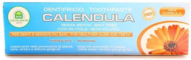 Natura House Dentífrico Calendula Sem Menta 100 ml