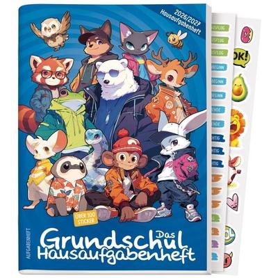 Das Grundschul-Hausaufgabenheft A5 26/27, Notizbuch von , Häfft-Verlag