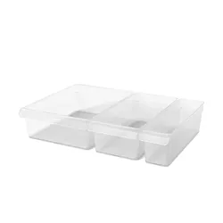 Rotho Kühlschrankorganizer-Set  Loft ¦ transparent/klar ¦ Kunststoff ¦ Maße (cm): B: 31 H: 22 T: 9.0