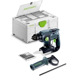 Festool, Bohrmaschine + Akkuschrauber, KHC-S 18-Basic-Set Akku-Kombihammer (Bohrhammer)