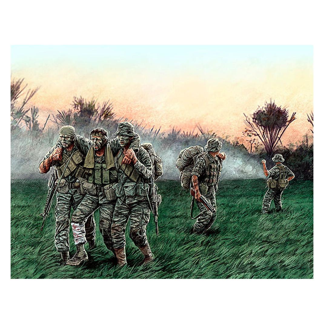 Master Box "Head for the "Huey", Vietnam War series" (35107)