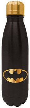 Pyramid DC Batman Metal Drinks Bottle 540ml, Officially Licensed, Metal Construction, 540ml Capacity
