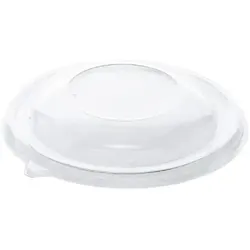MONOUSO - Domdeckel Ohne Loch rPET Glasklar Ø17x3cm (300 Stück)