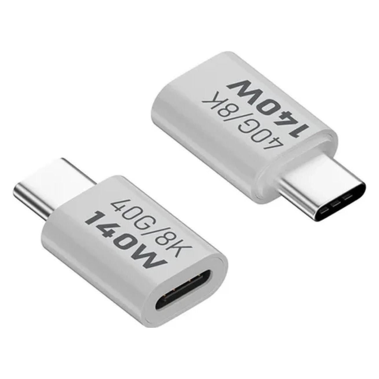PowerGuard USB-C Short Extension Male/Female Adapter USB 3.1 140W 40 GBit/s (00033860)