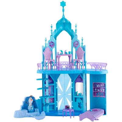 Spielwelt MATTEL "Disney Die Eiskönigin Elsa Ice Castle", bunt, Spielfigurenwelten, KinderL:159cm, Kunststoff, L:159cm