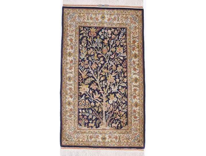 Hereke Seide Teppich 62x105 Handgeknüpft Orientteppich Seide